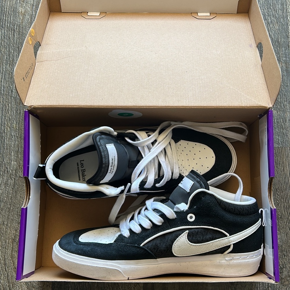 Nike Leo Baker Skateboarding SB React Leo Men’s Size 10 Like New